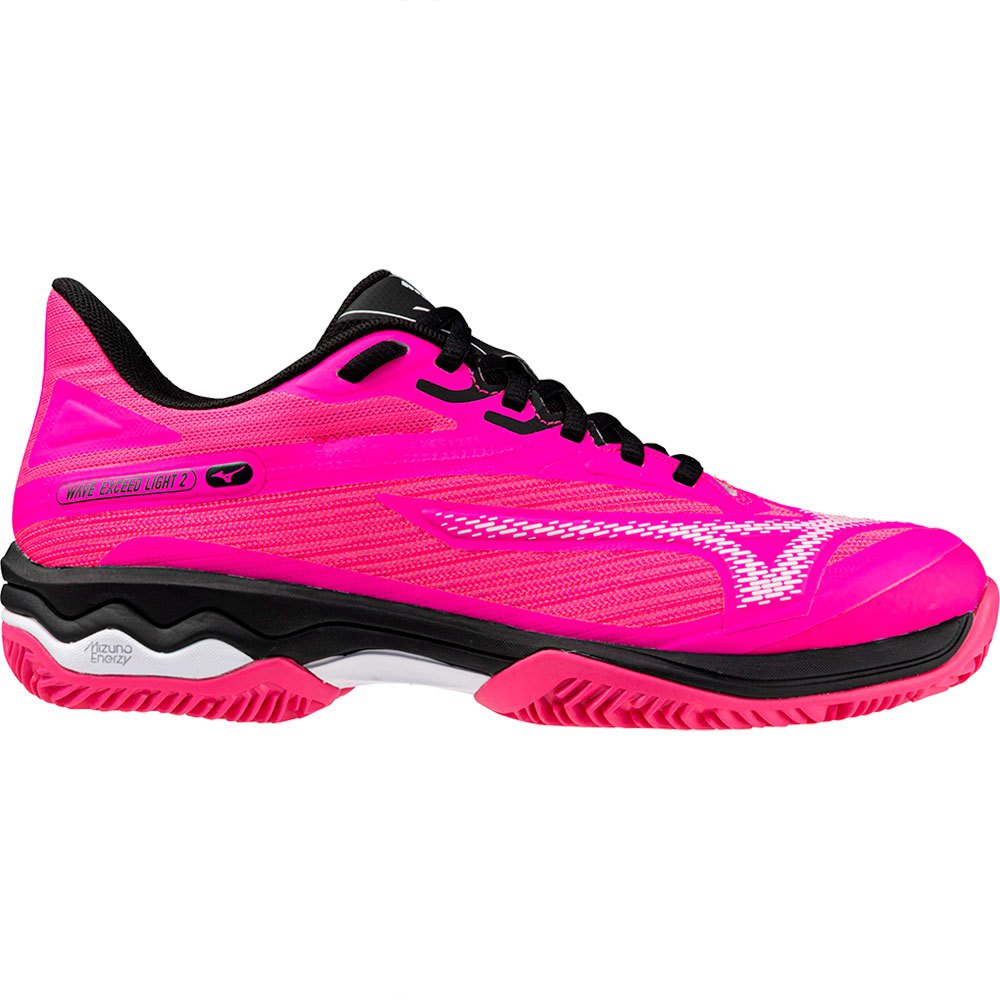 Mizuno Wave Exceed Light 2 Cc Clay Shoes Rosa Mujer