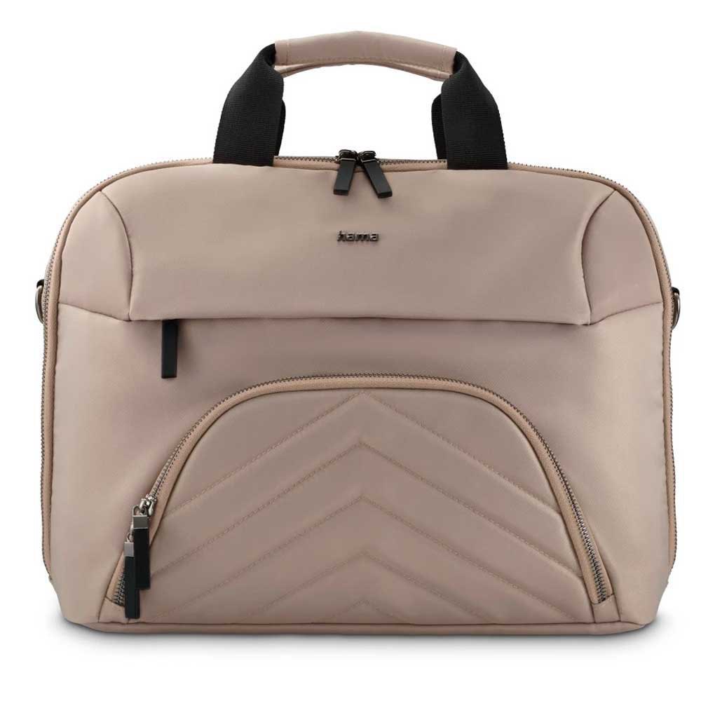 hama premium lightweight 15´´ laptop briefcase beige