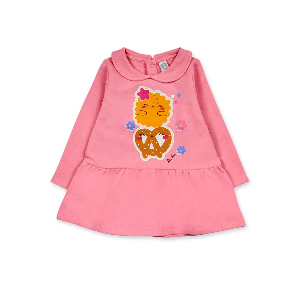 tuc tuc happy cookies dress rose 9-12 months