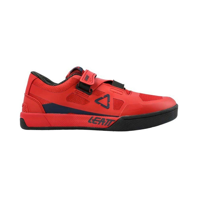leatt 5.0 clip mtb shoes rouge eu 45 1/2 homme