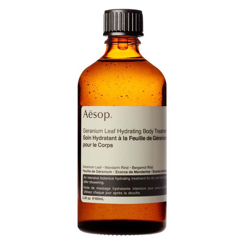 aesop geranium leaf 100ml body treatment clair