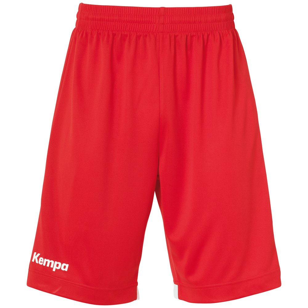 kempa player long shorts rouge s homme