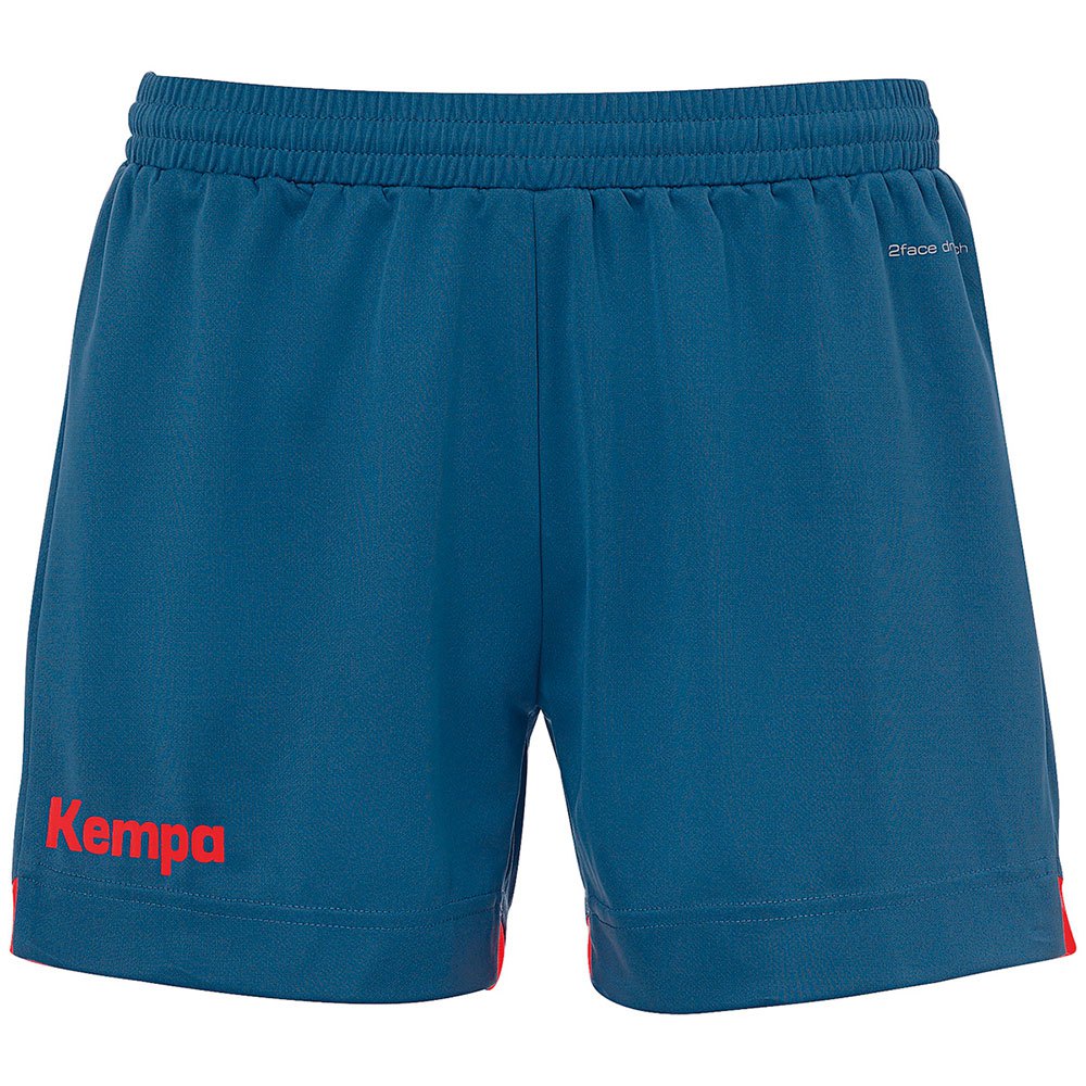 kempa player shorts bleu xs femme