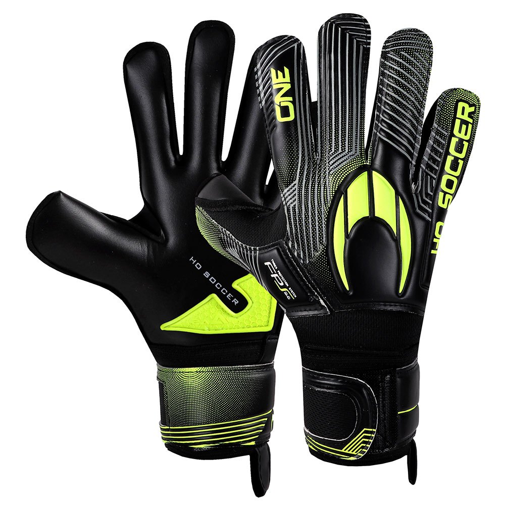 ho soccer one goalkeeper gloves noir 6 1/2
