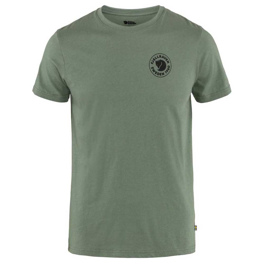 fjällräven 1960 logo short sleeve t-shirt vert s homme