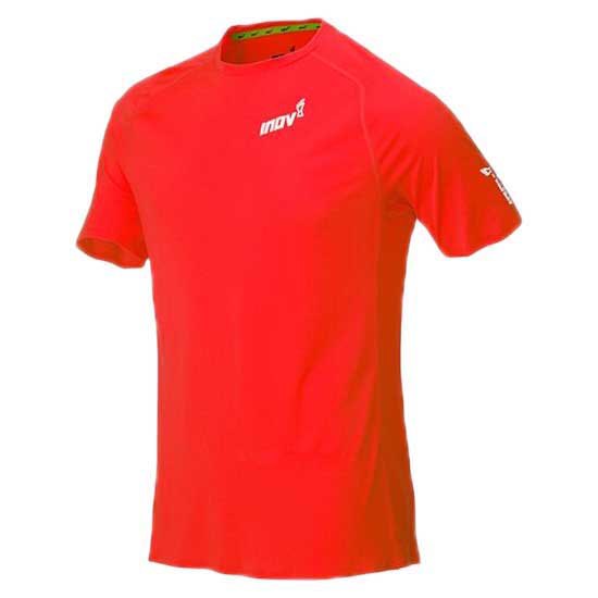inov8 base short sleeve t-shirt rouge s homme