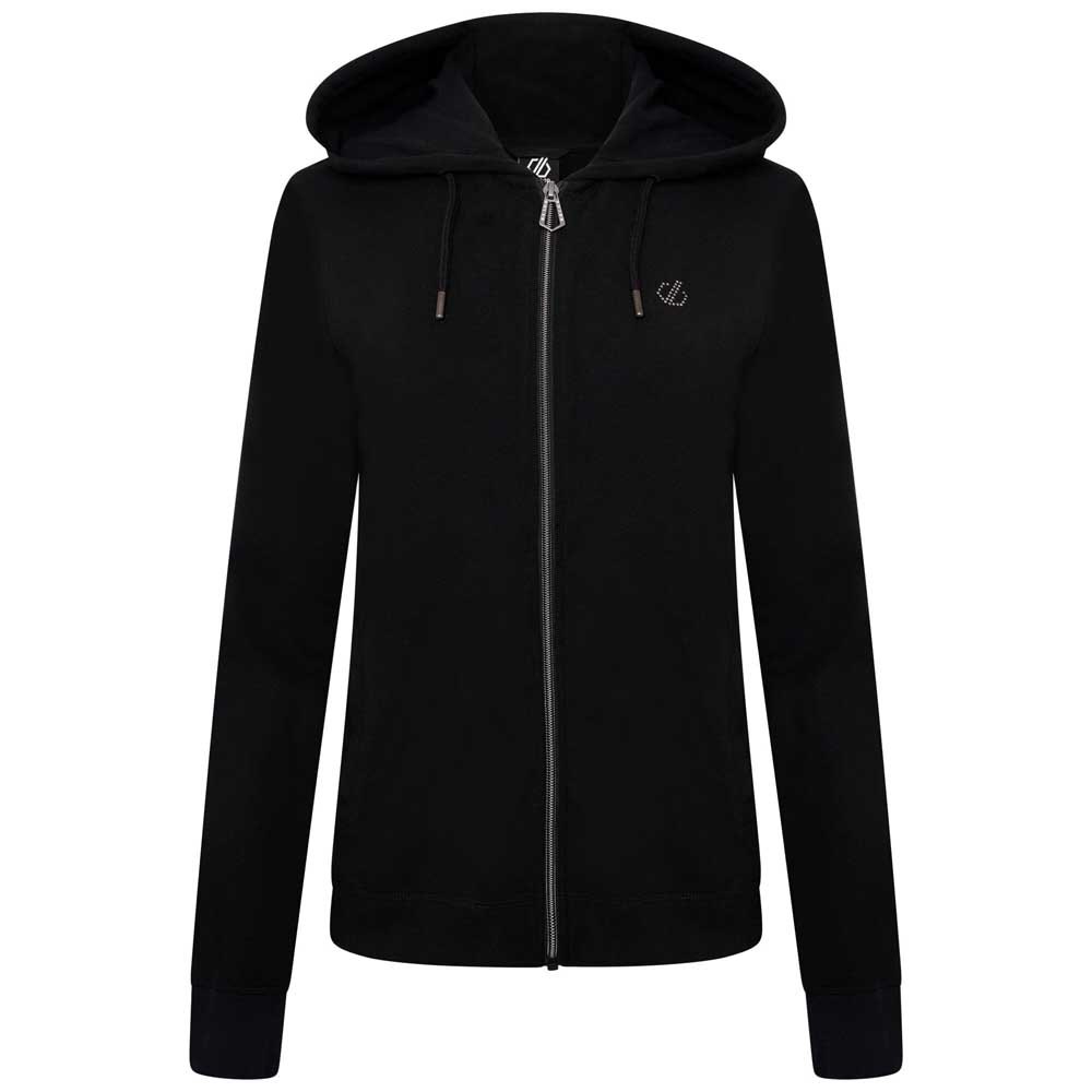 dare2b influence hoodie full zip sweatshirt noir 10 femme