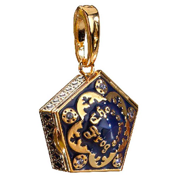 noble collection chocolate frog charm pendant multicolore