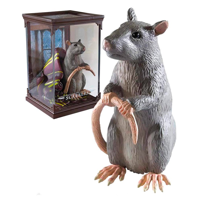 noble collection scabbers figure gris