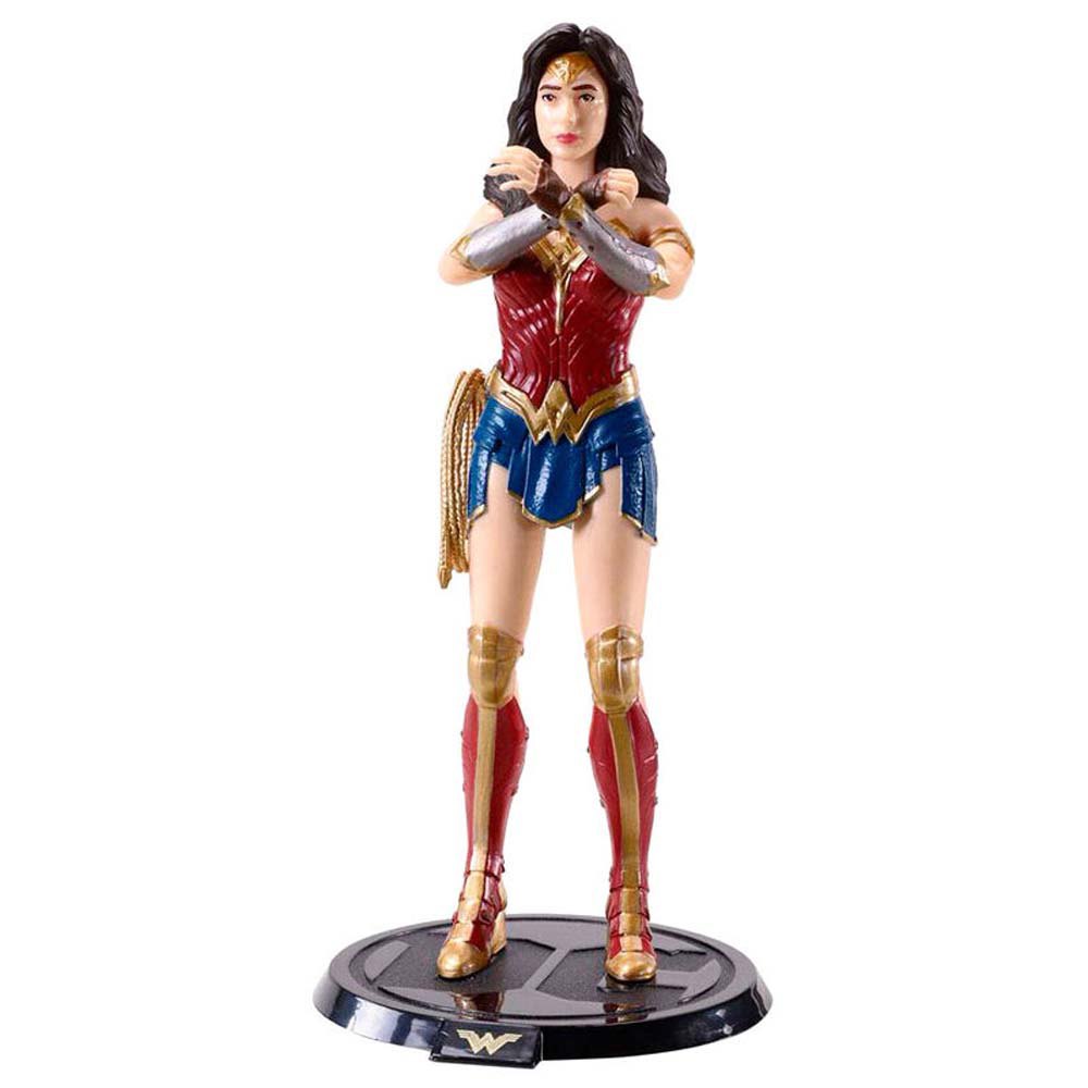 noble collection wonder woman maleable bendyfigs multicolore