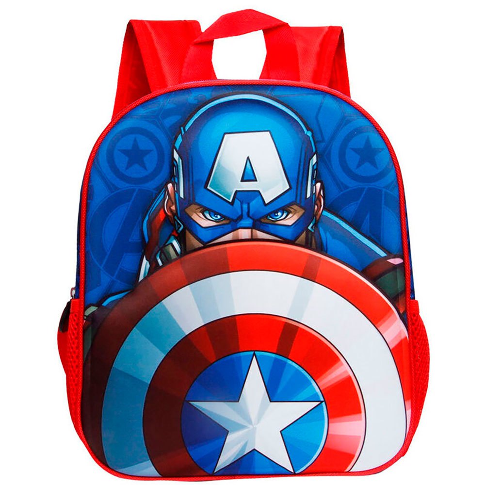 karactermania backpack captain america patriot 31 cm bleu