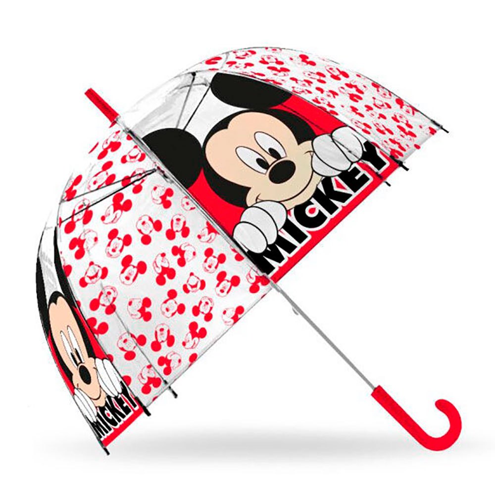 disney kids licensing mickey 46 cm umbrella rouge