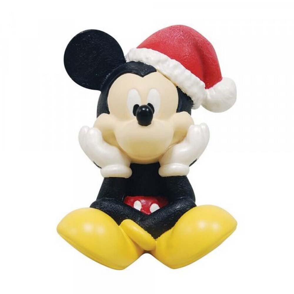 disney enesco mickey mouse christmas 6 cm multicolore