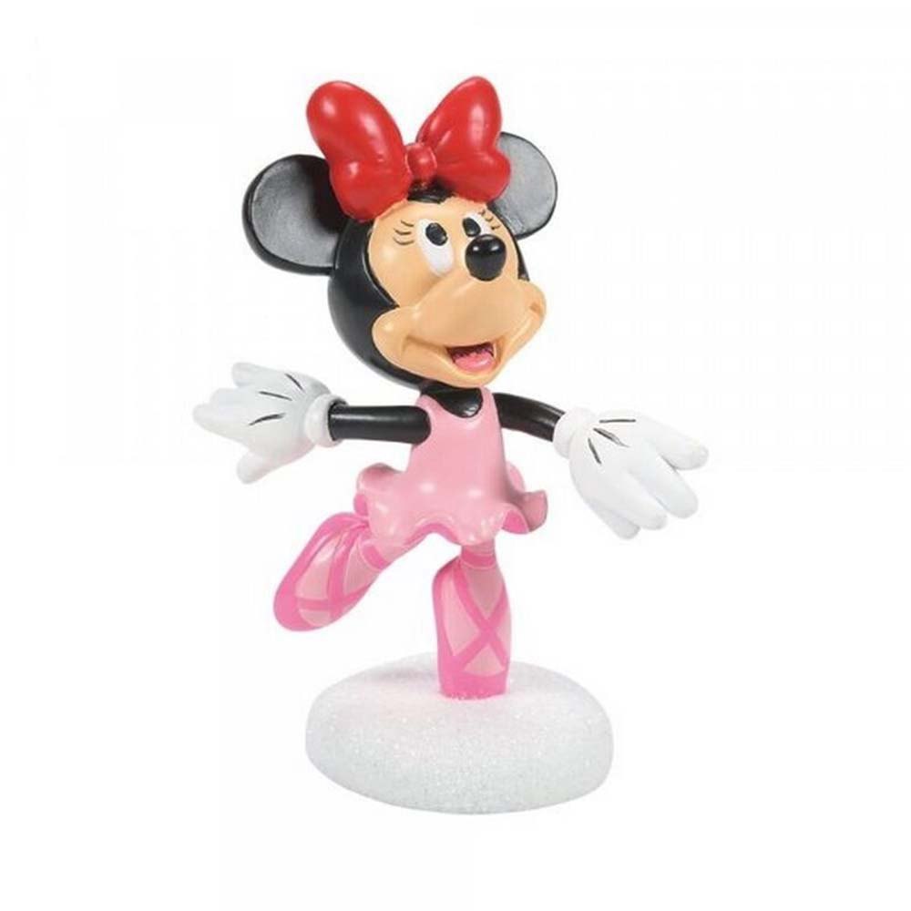 disney enesco mickey mouse minnie ballerina 7.5 cm multicolore