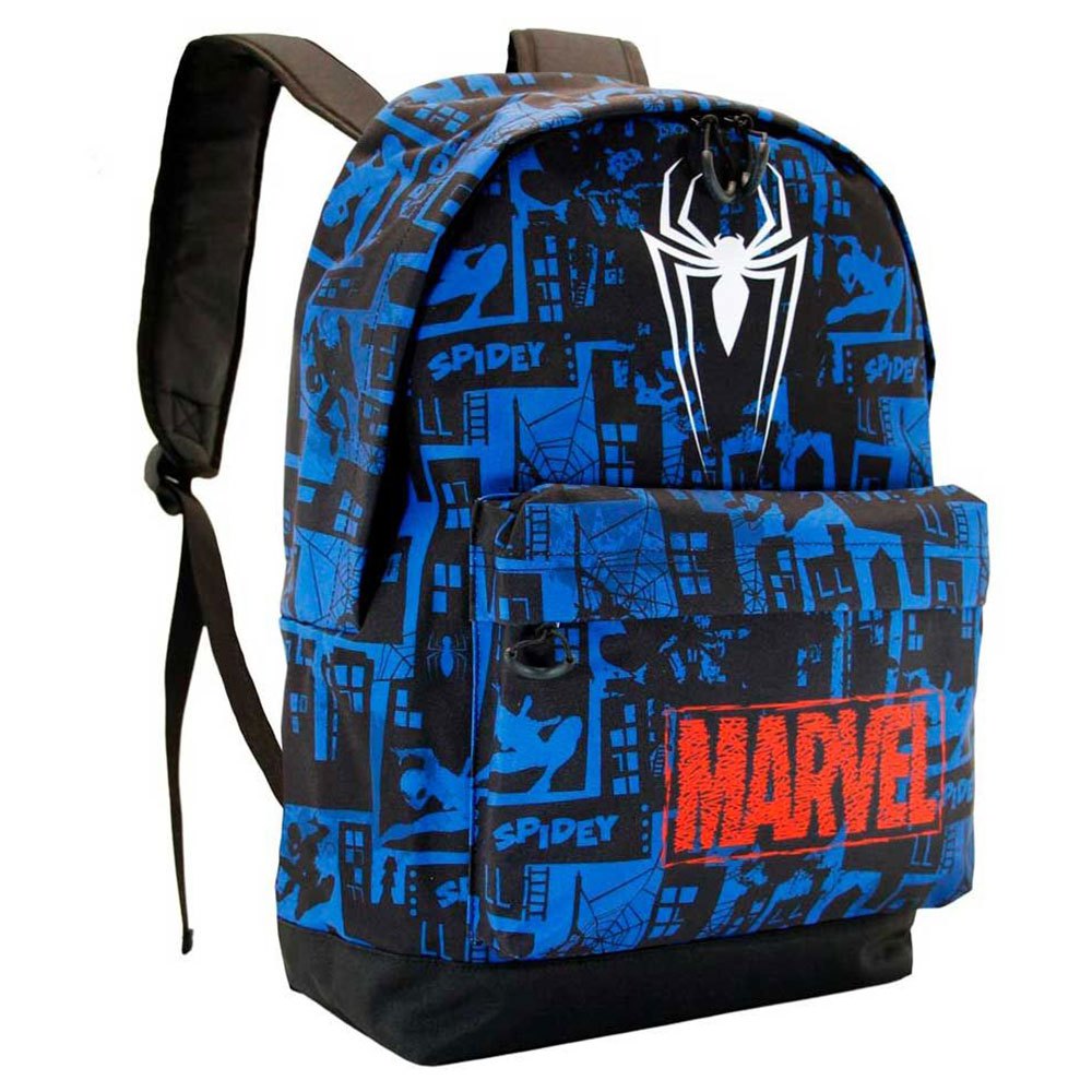 karactermania backpack sky spiderman 41 cm bleu