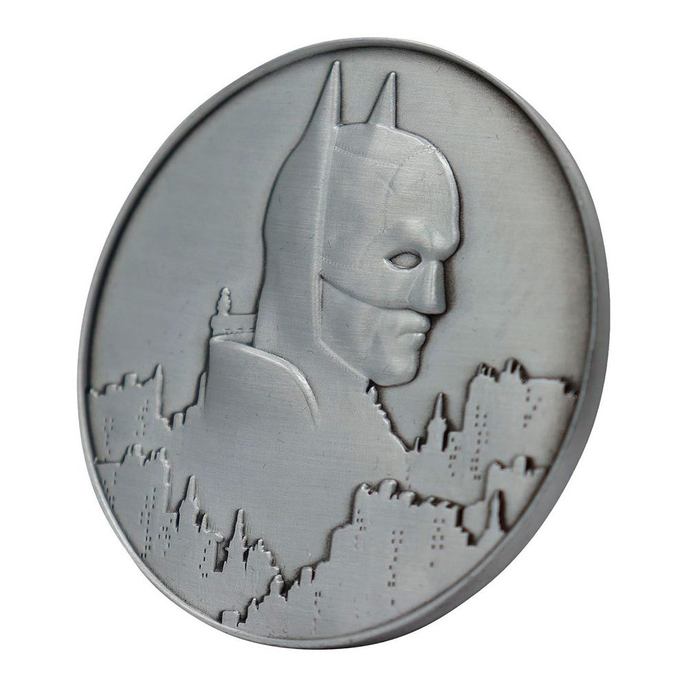 dc comics batman limited edition medallion gris