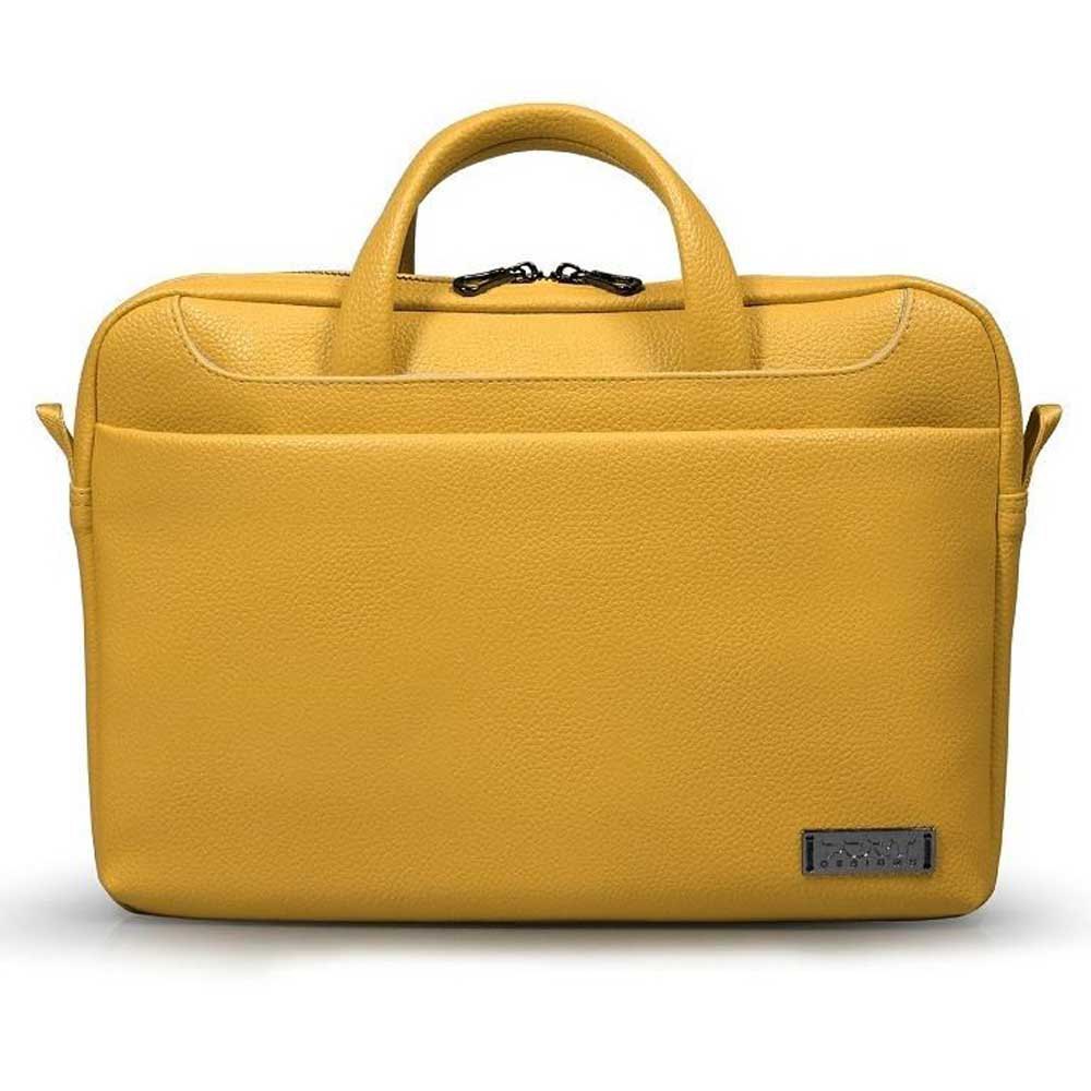 port designs zurich 13.3 ´´ laptop briefcase jaune