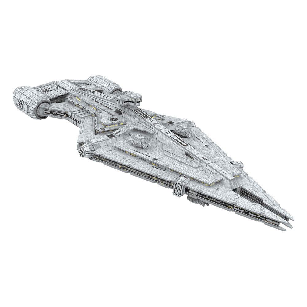 revell star wars: the mandalorian 3d puzzle imperial light cruiser argenté