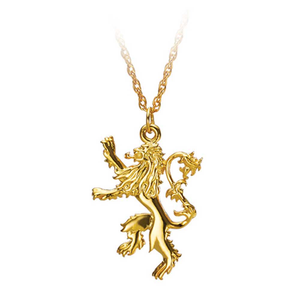 noble collection lannister game of thrones pendant doré