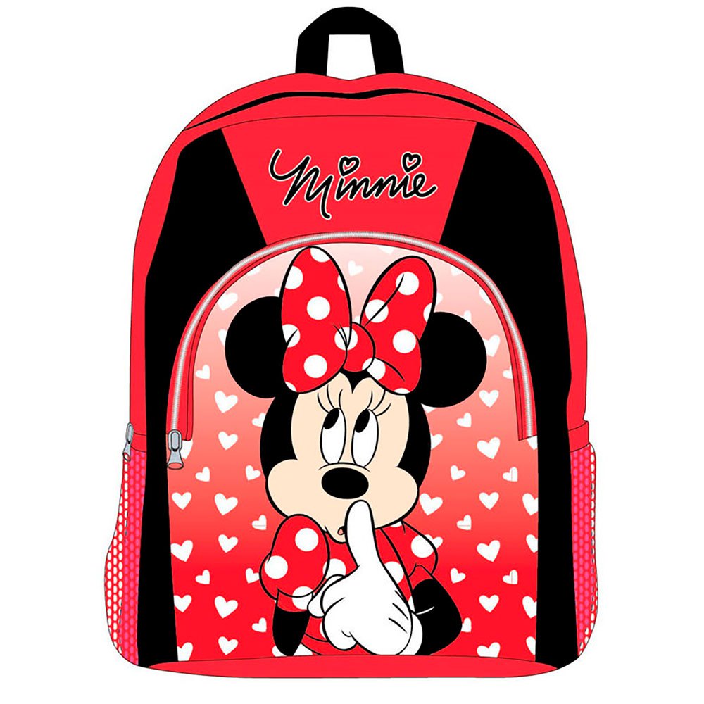 disney 40 cm minnie backpack rouge