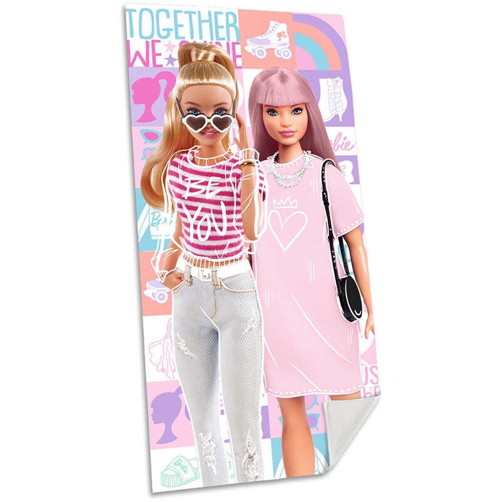 kids licensing barbie towel rose