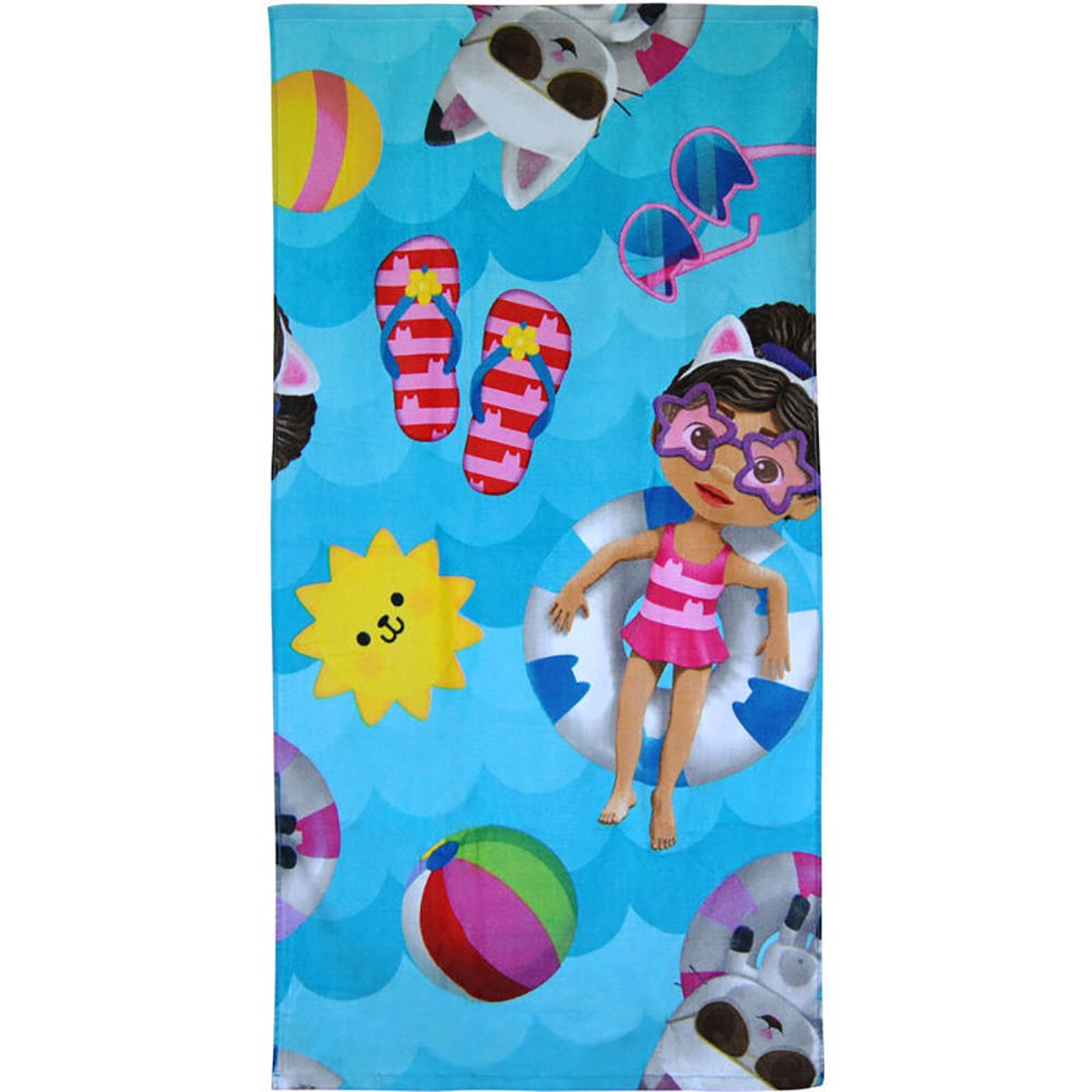 kids licensing gabby´s dollhouse 5 pieces towel multicolore