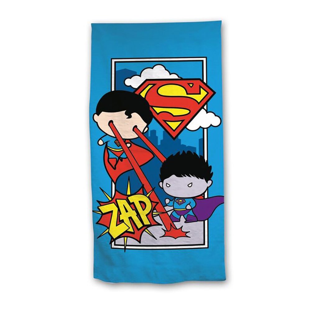 aymax superman zap beach towel multicolore