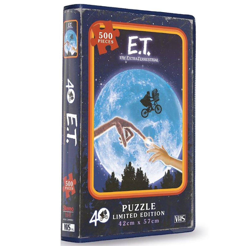 sd toys puzzle 500 pieces vhs e.t. limited edition clair