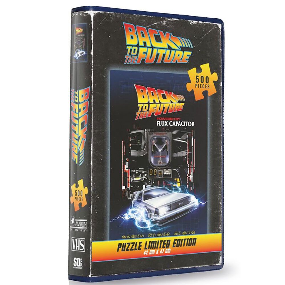 sd toys puzzle 500 vhs pieces return to the future limited edition clair