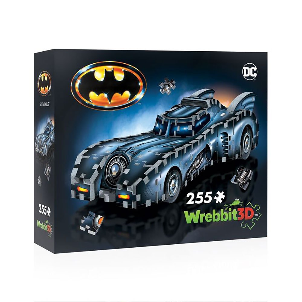 wrebbit 3d batmobile puzzle argenté