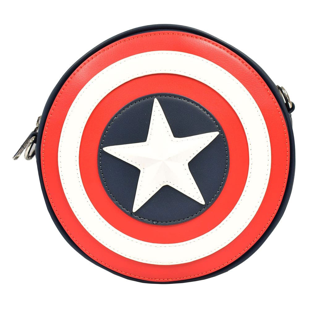 loungefly cap captain america & winter soldier japan exclusive marvel purse rouge