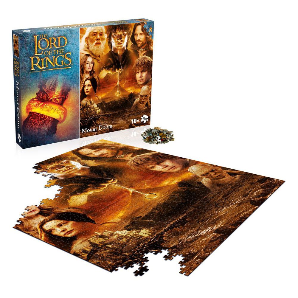 winning moves the lord of the rings the mountain of destiny puzzle doré