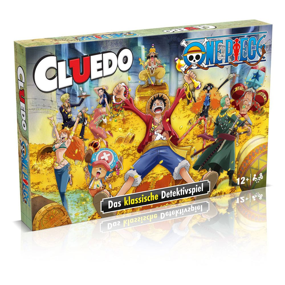winning moves one piece cluedo german edition board game doré