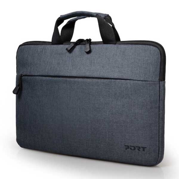 port designs slim 15.6´´ laptop briefcase gris