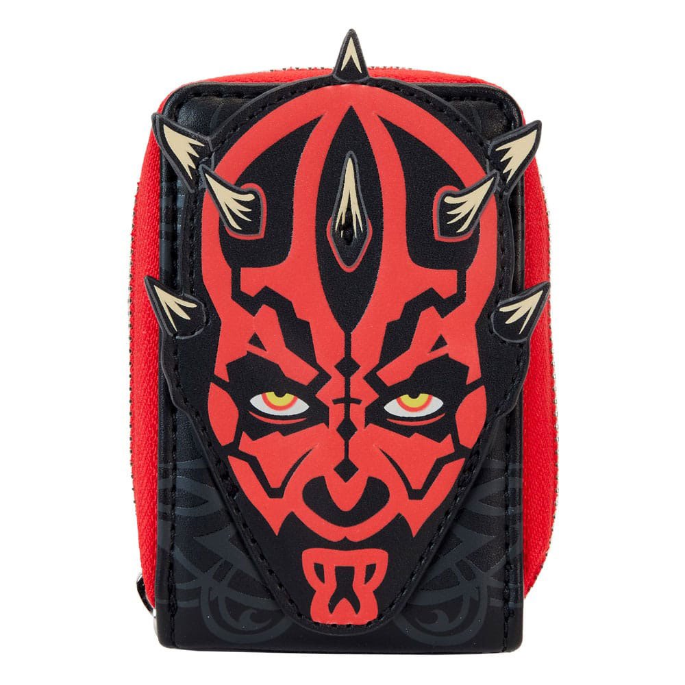 loungefly darth maul 25th anniversary star wars card holder rouge