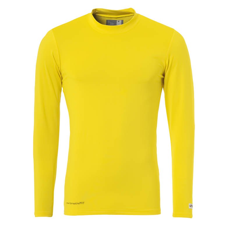uhlsport distinction colors t-shirt jaune 116 cm