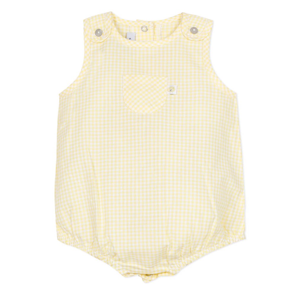 absorba petite savane naissance pyjama jaune,blanc 9 months