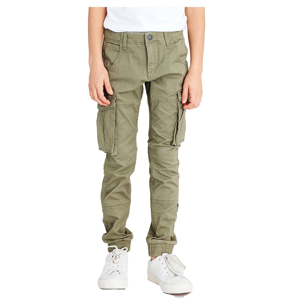 name it bamgo regular fitted twill pants vert 6 years