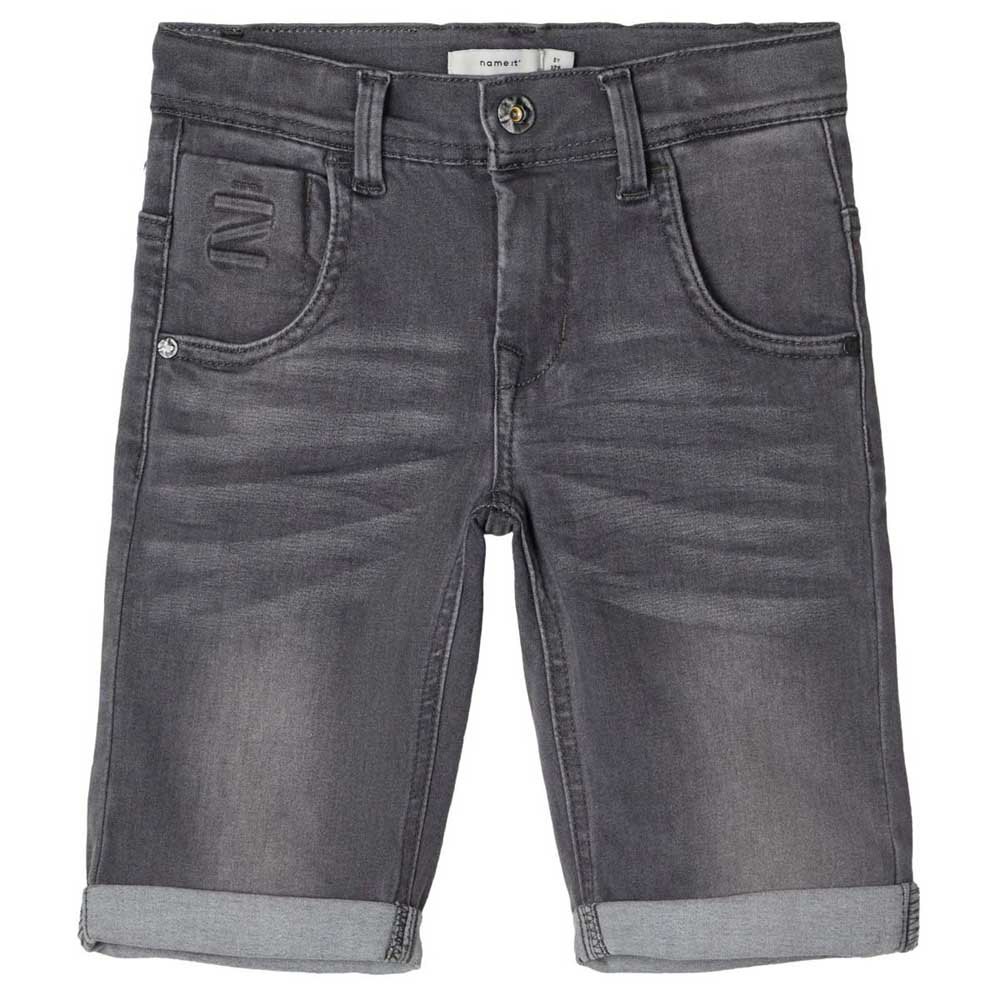 name it theo x-slim super stretch 5155 shorts gris 3 years
