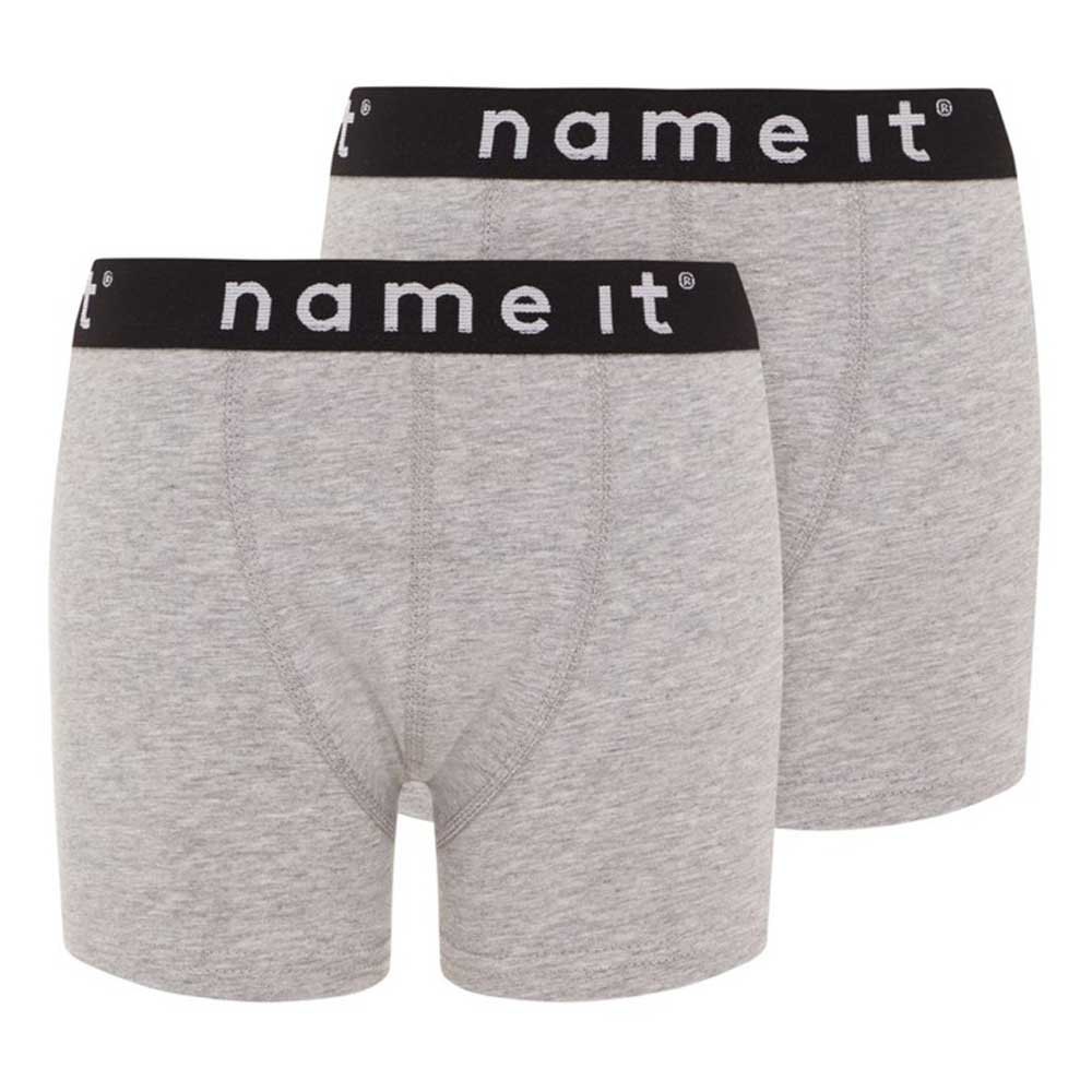 name it boxer short 2 units gris 7-8 years