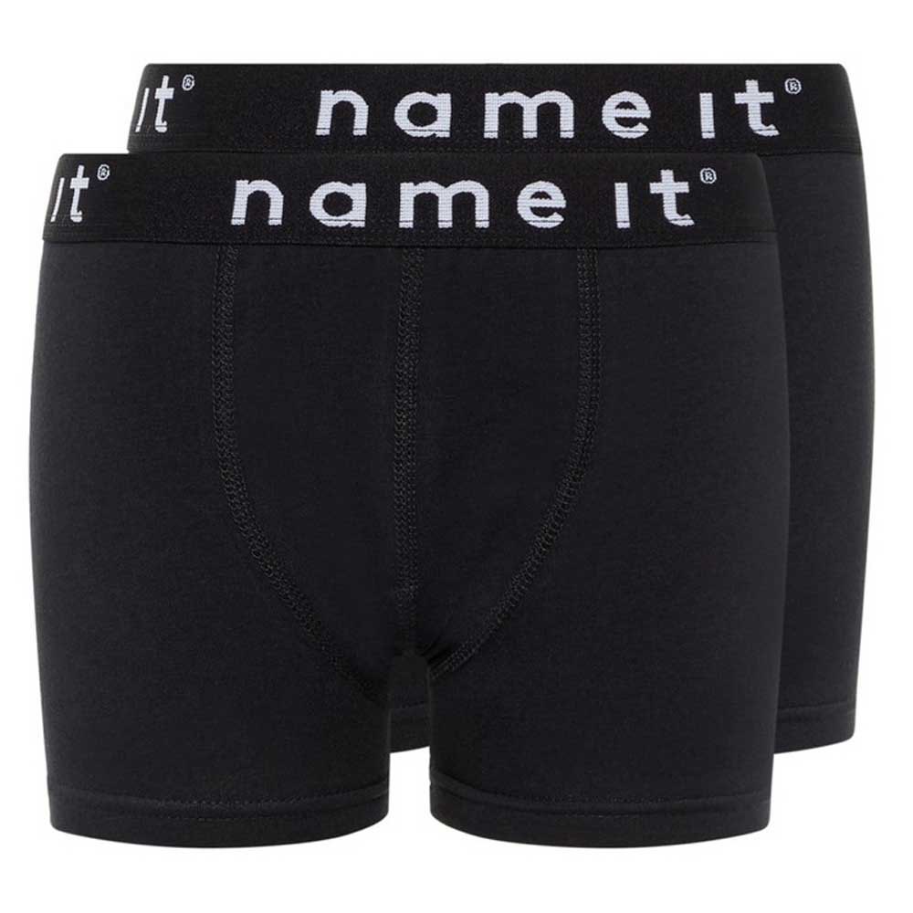 name it short solid boxer 2 units noir 7-8 years