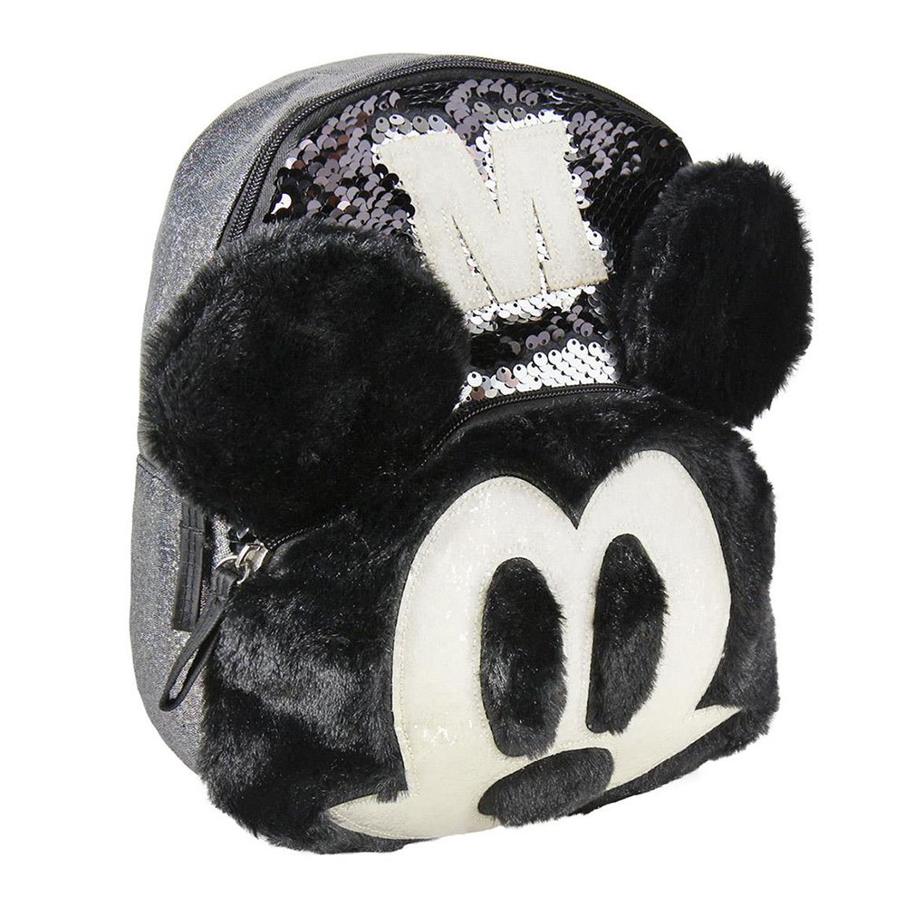 cerda group casual fashion sequins mickey backpack noir