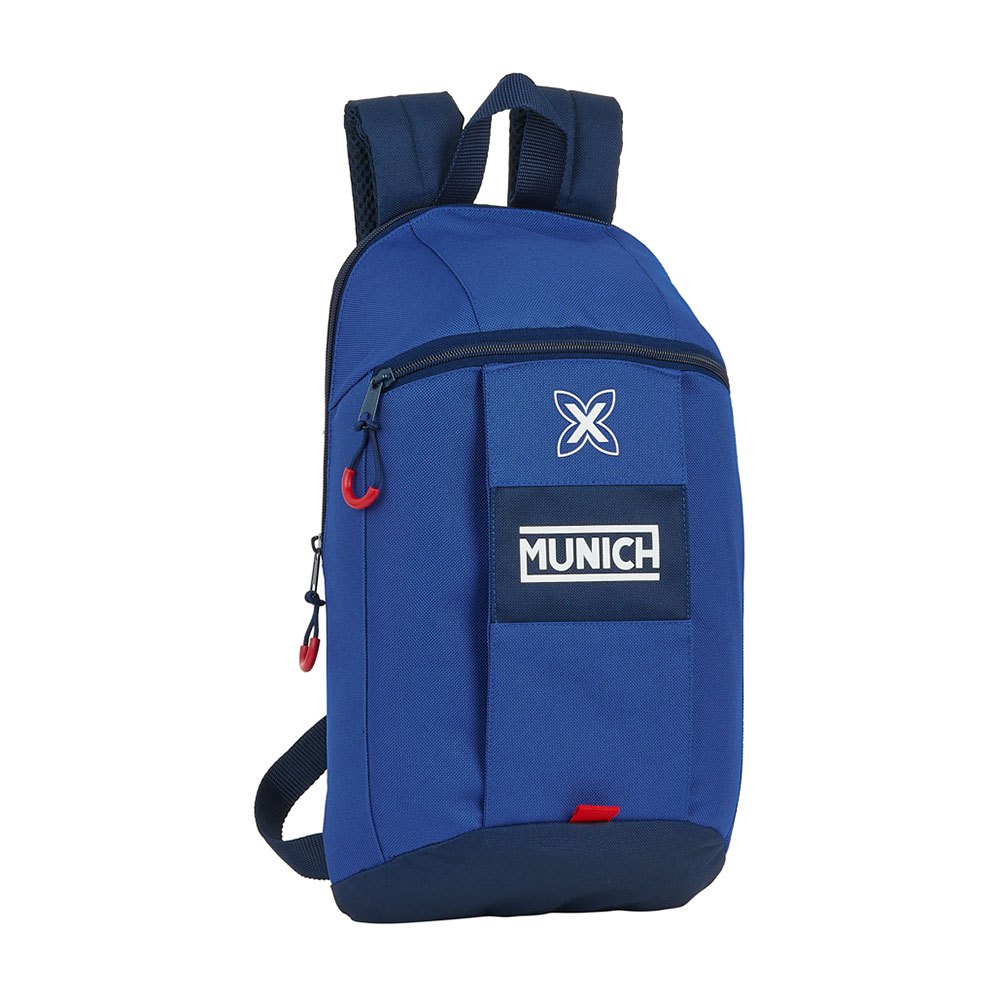safta munich mini retro 10l backpack bleu