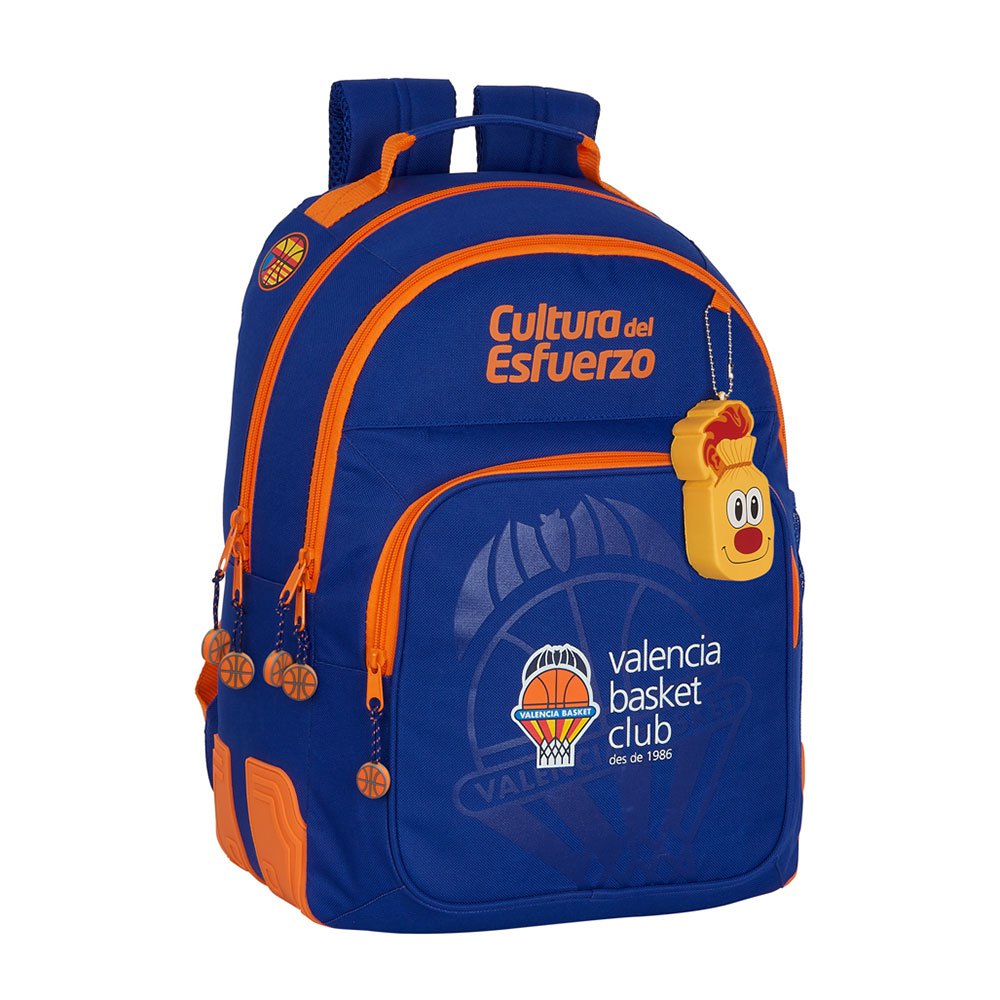 safta valencia basket 15l double backpack bleu