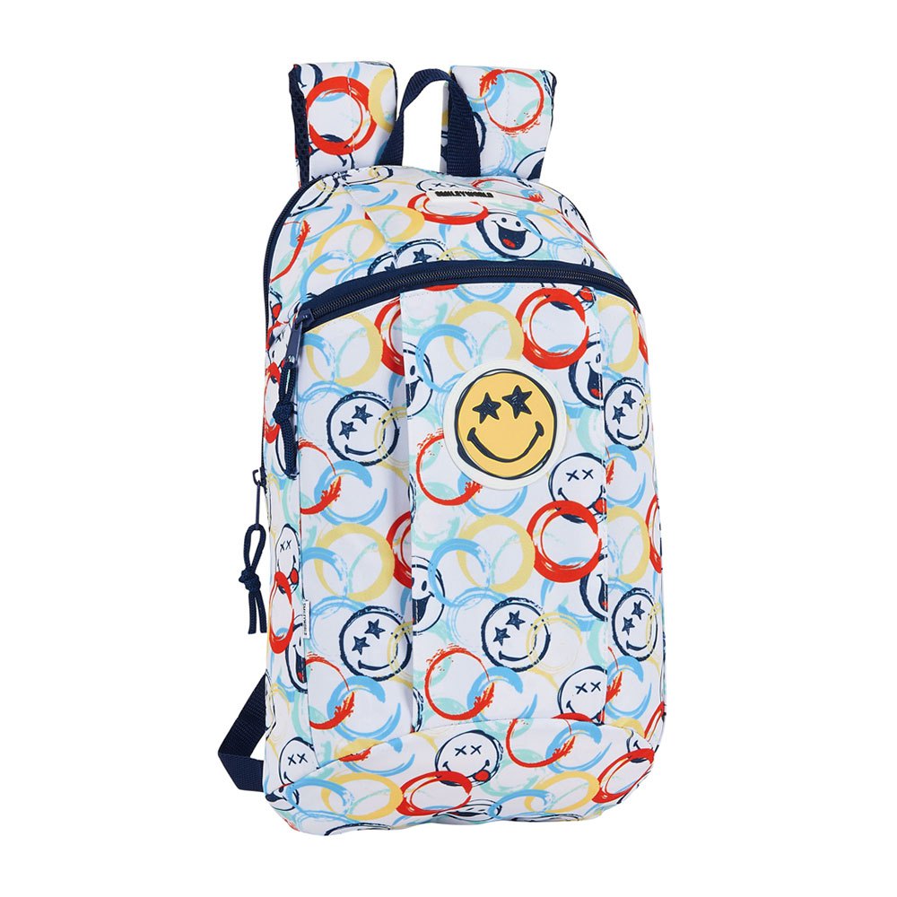 safta smiley world art mini 10l backpack multicolore