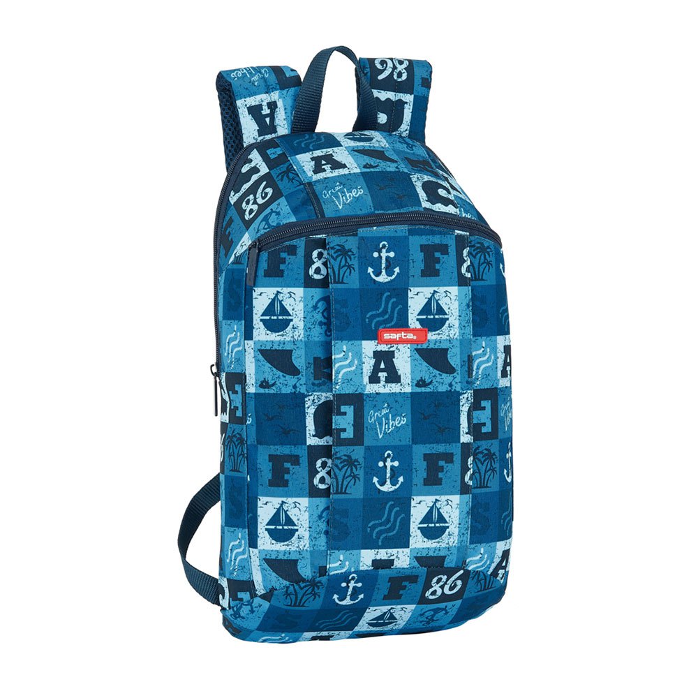 safta blue vibes mini 10l backpack bleu