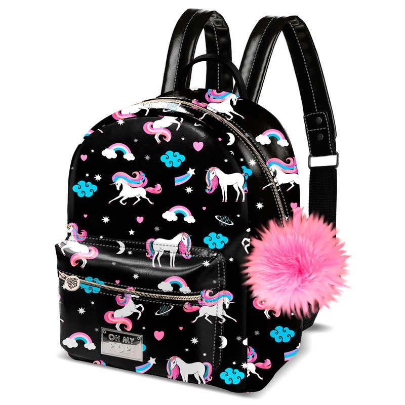 karactermania oh my pop unicorn 27 cm backpack noir