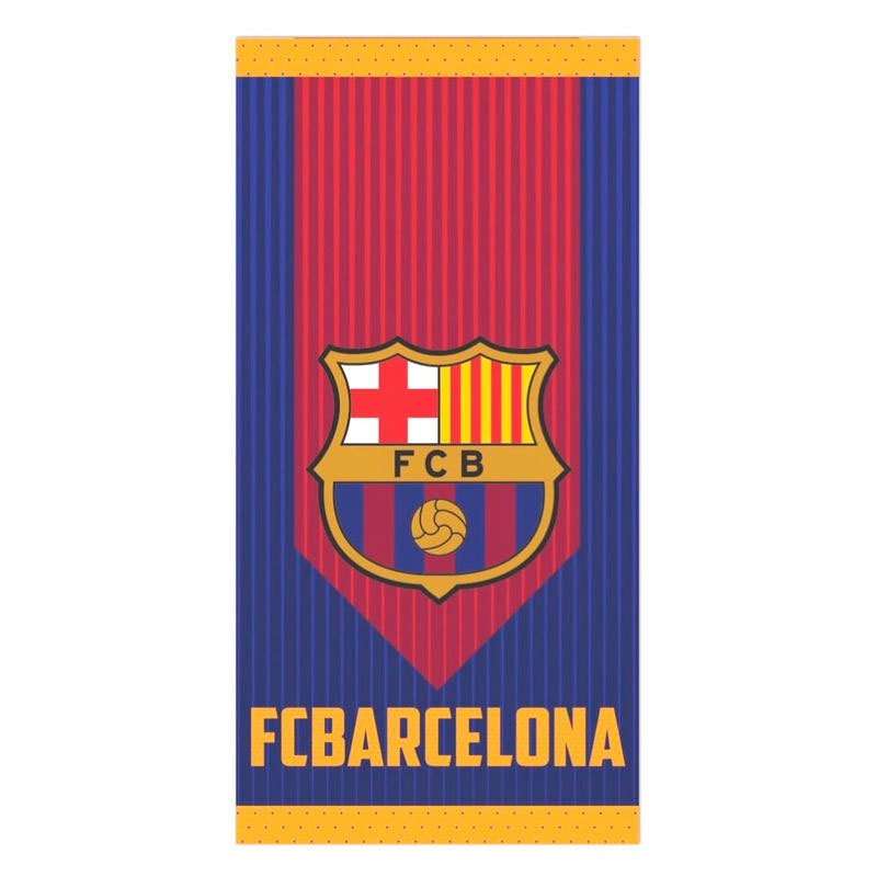 fc barcelona microfibre towel multicolore