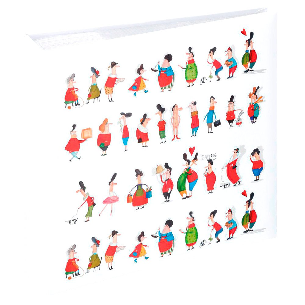 hama figures people 10x15 cm 200 photos slip in/notes album multicolore