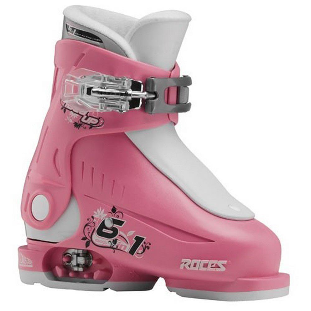 roces idea up alpine ski boots blanc,rose 16.0-18.5